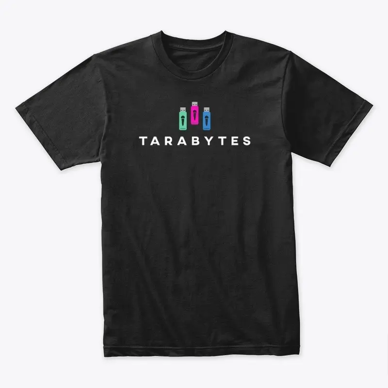 Black USB Tarabytes shirt